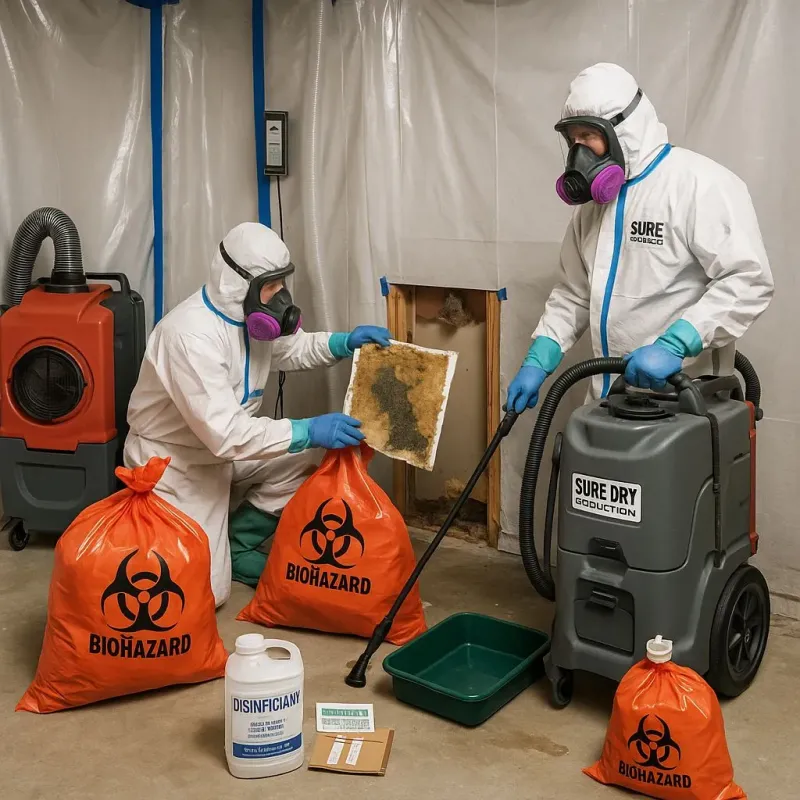 Contaminated Water Handling Protocols process in Jollyville, TX